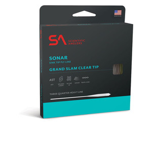 Scientific Anglers Sonar Grand Slam Clear Tip Fly Line in Pale Yellow and Sand and Clear